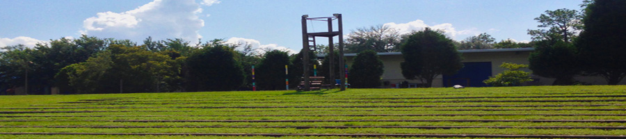 UWF's Art center-outdoor stage
